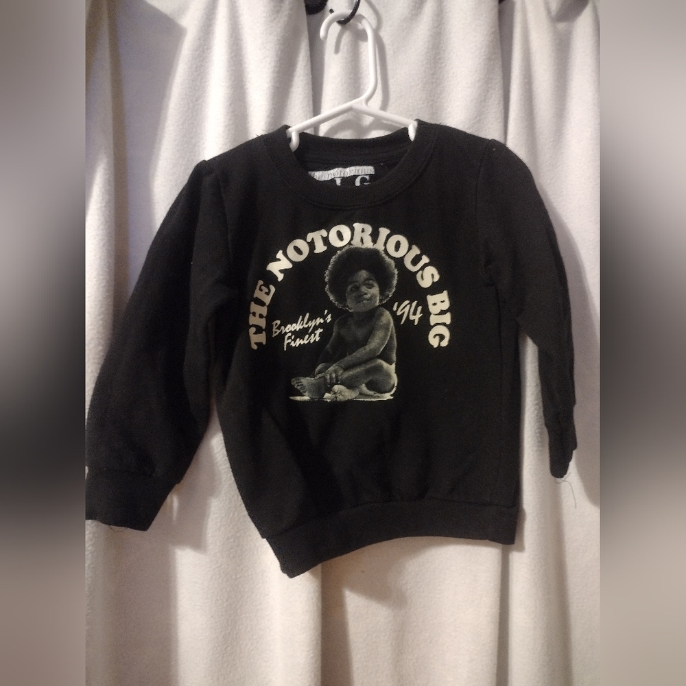 🔥Kid's The Notorious B.I.G. Sweatshirt 3T